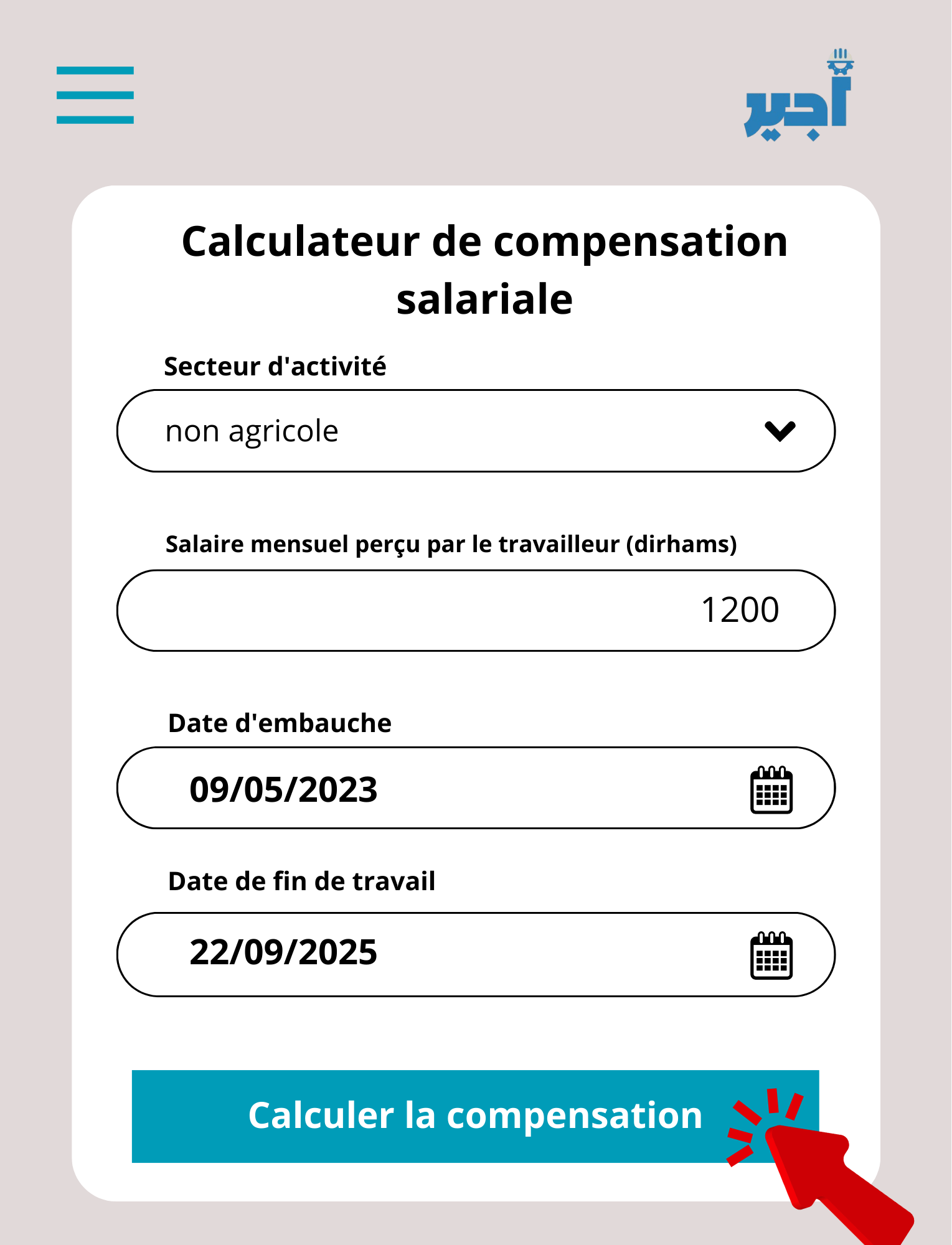 Deuxième étape